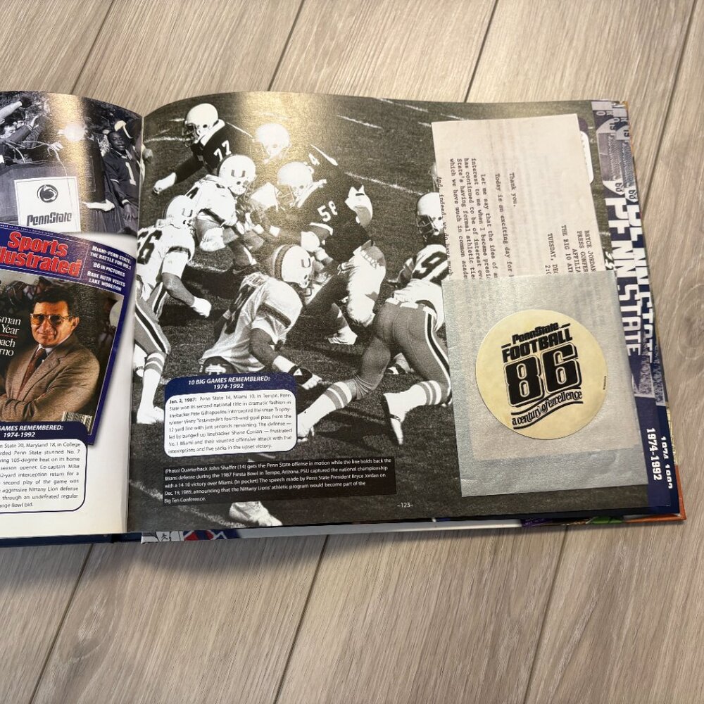 COLLECTIBLE Penn State Football Vault: The History of the Nittany Lions - Picture 5 of 9